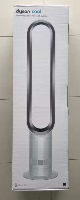 EMPTY BOX ONLY - Dyson AM07 Cool Tower Fan - White/ Silver