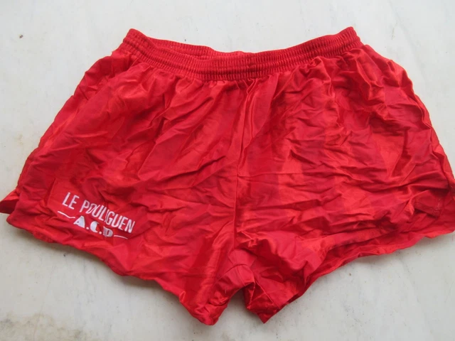 Short Vintage Le POULIGUEN A.C.P – Shine Brillant Années 80 – Taille 105 – AS Sport