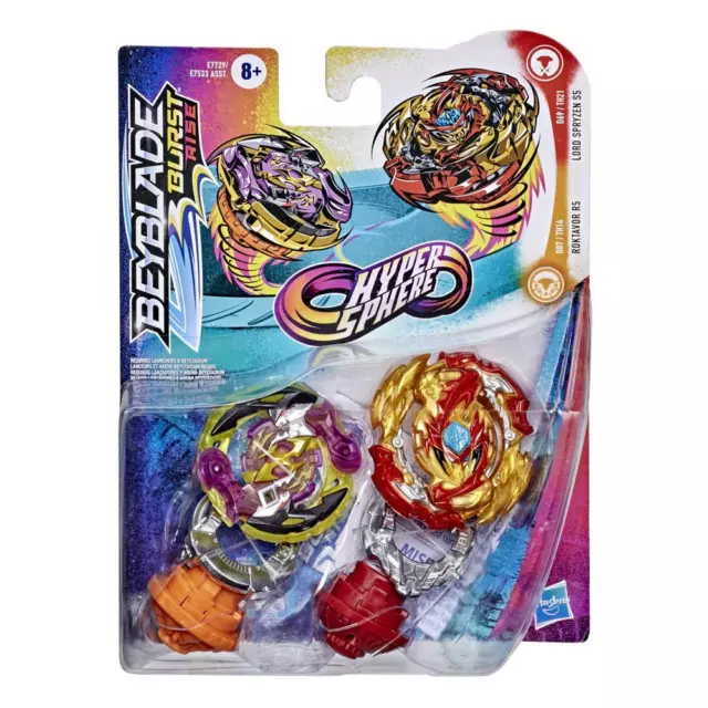 HASBRO Flare Cobra C5 Burst Surge HyperSphere Beyblade F0624