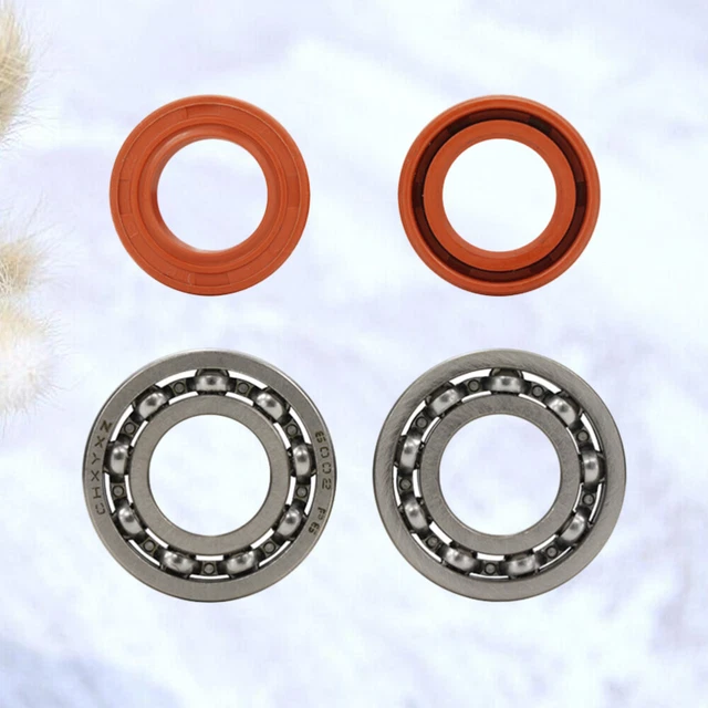 4 pz guarnizioni pozzetto fessura guarnizione olio albero motore sigillo set guarnizioni motore