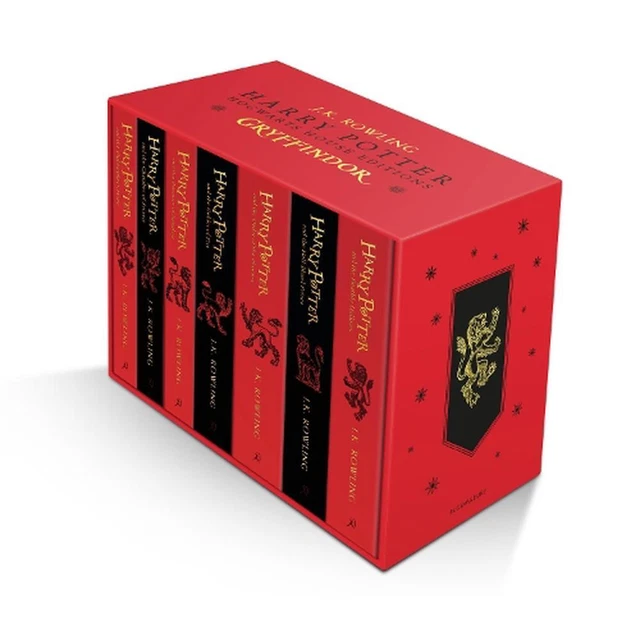 Harry Potter Gryffindor House Editions Paperback Box Set by J.K. Rowling Book &