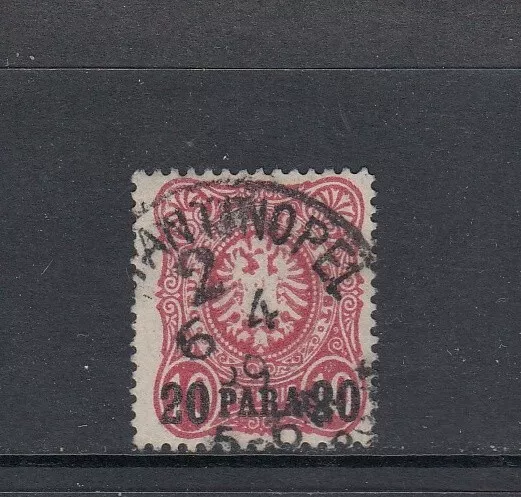 Kolonien - Deutsche Post in der Türkei - Mi-Nr. 2b Vollstempel  - Mi. 100.-