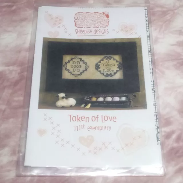 Sheepish Designs Cross Stitch Pattern Chart - Token of Love 111th Exemplary Sheepish Designs Cross Stitch Pattern Chart - Token of Love 111th Exemplary