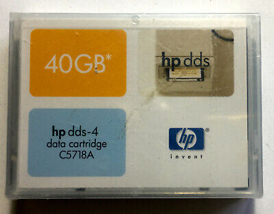 c5718a Data Cartridge 5 pezzi = € 7,00/St OVP HP dds-4 cartuccia di dati 
