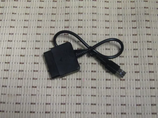 PS2 zu PS3 Controller Adapter Converter + USB für Anschluss am Computer PC *NEU*