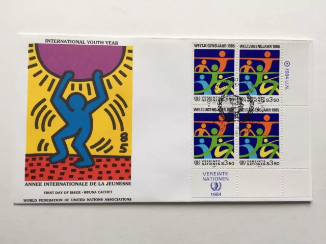 Keith Haring WFUNA First Day Cover, GREAT PRICE