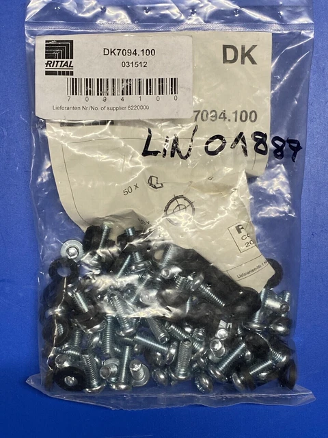 RITTAL DK 7094.100 - Vis (M6), 50 unités