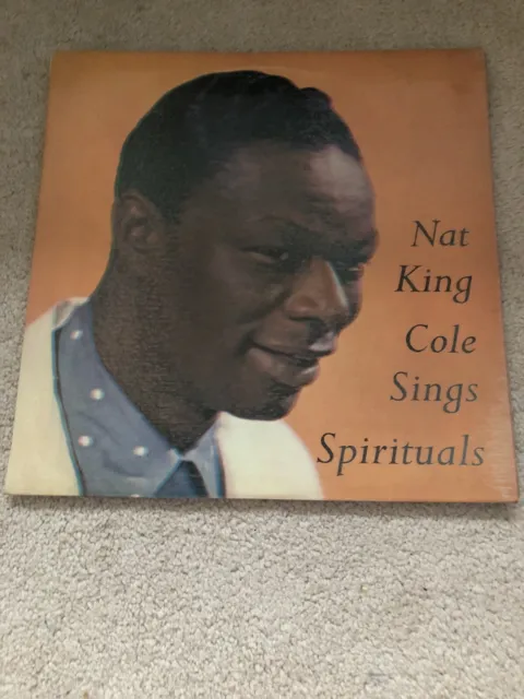 NAT KING COLE SINGS SPIRITUALS - T 307 - 12" Vinyl LP