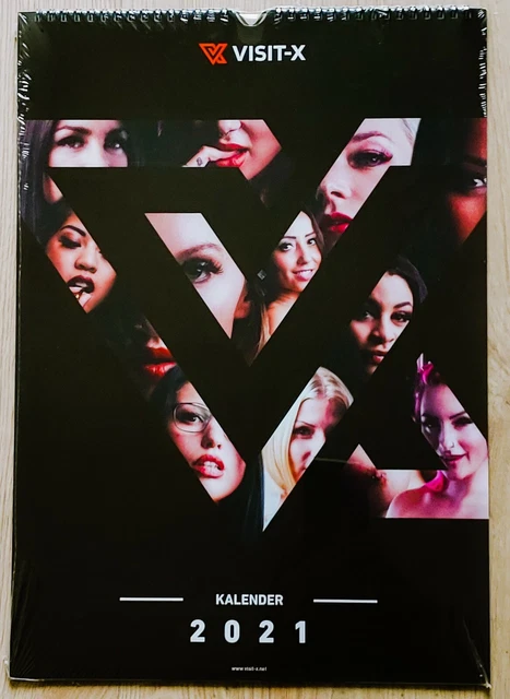 KALENDER 2021, EROTIK - Visit-X Calendar 2021 original verschweißt EUR 