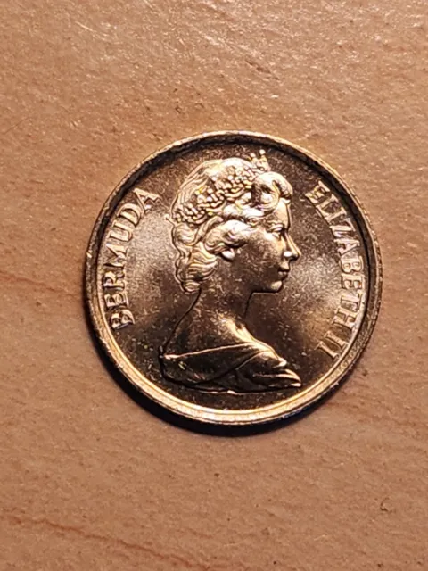 1985 Bermuda 10 cents - nice details - key date