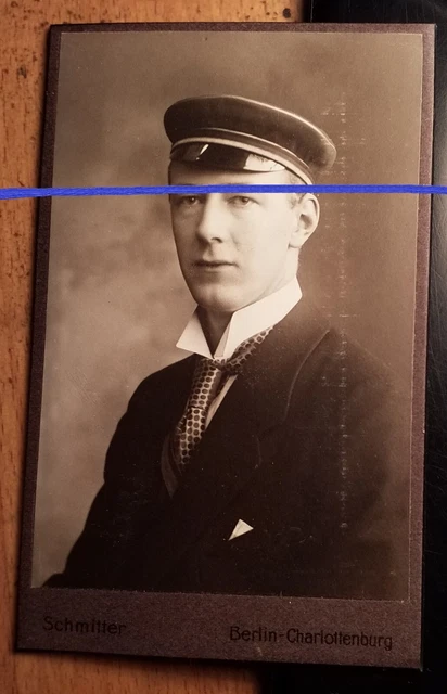 Corps Saxonia Berlin - WSC - um 1913 - Heinrich Mansfeldt / CDV Studentika