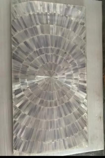 48 " x 24” Naturale Selenite Table Top / Selenite Cena Lavoro Casa Decorazione