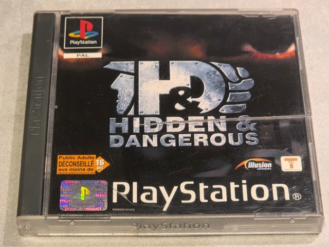 Jeu Ps1  Hidden & Dangerous  - Jeux vidéo