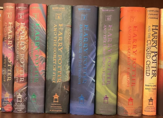 Harry Potter Complete Series  1-7 JK Rowling + The Cursed Child All Hardback