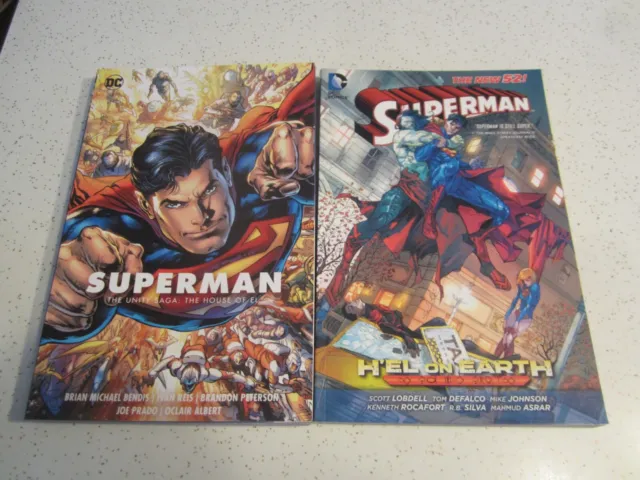 Superman Vol 2: The Unity Saga: The House of El +HE'L ON EARTH`BOTH SOFTBOUND/TP