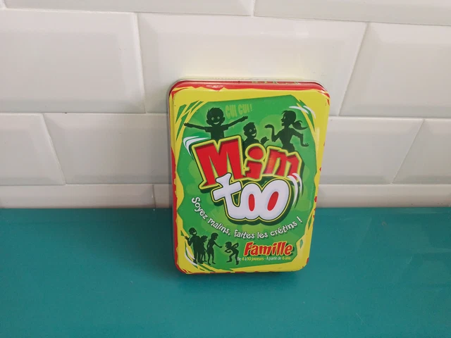 Jeu de société VF complet mim too famille mimtoo cocktail games