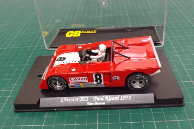 FLY GB TRACK Slot Car 1:32 Scalextric Ref Gb23 Chevron B21 Paul