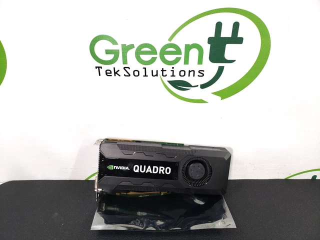 Nvidia Quadro K5000 4GB GDDR5 PCIe 2.0 x16 2x DVI 2x DP 1.2 Video Graphics Card