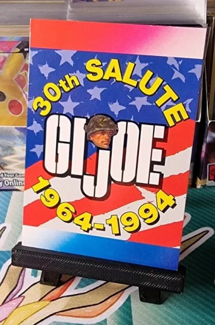 1994 COMIC IMAGES "GI JOE - 30th SALUTE" HASBRO PROMO TRADING CARD