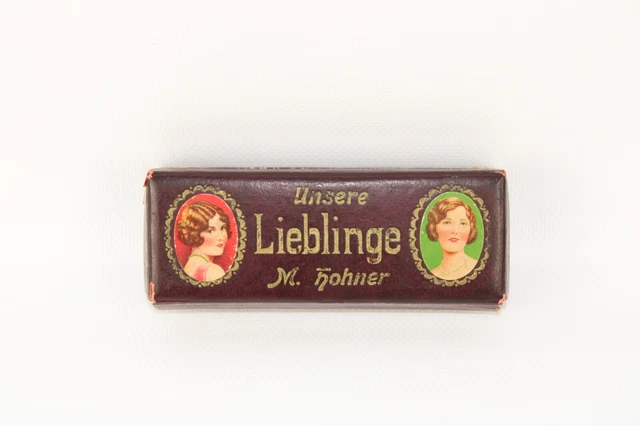 Harmonica Hohner en boite octave F Unsere Lieblinge - vintage