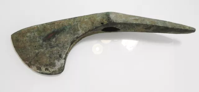 ZURQIEH -as10761- ANCIENT LURISTAN, HUGE BRONZE AXE HEAD. 1200 - 900 B.C 2