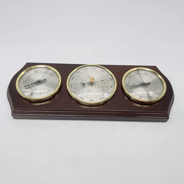 TFA Dostmann Analoge Wetterstation, 20.1000.03, mit Barometer, Thermometer, Hygr