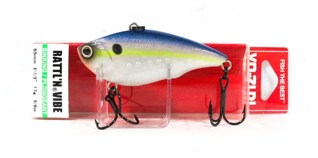 Leurre Yo Zuri Rattl'n Vibe 65 Mm – Couleur R1160-GSPB – Vibration Coulante – 17g
