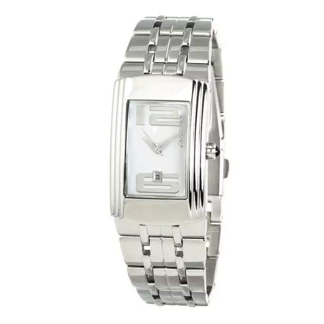 ChronoTech Womens Analogue Quartz Watch with Stainless Steel Strap CT7017L-06M