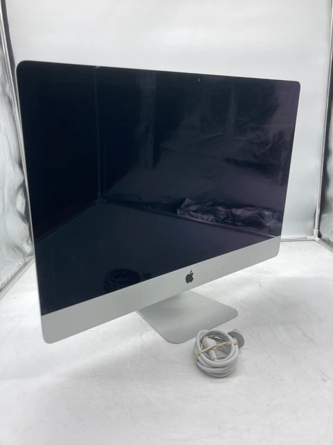 Apple iMac Late 2012 27," i5-3470S 8GB RAM 1TB HDD A1418, Chipped Glass *Tested*