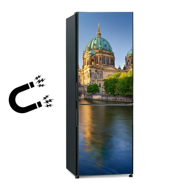 Kühlschrankmagnet Tür Aufkleber Sticker Bau der Berliner Domkirche