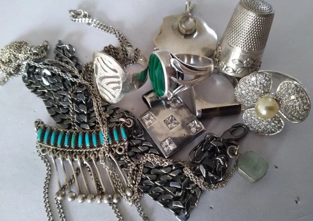ANCIENNE MÉDAILLE COMMUNION baptême En Argent Massif pendentif bijou vintage 279 EUR 32,00