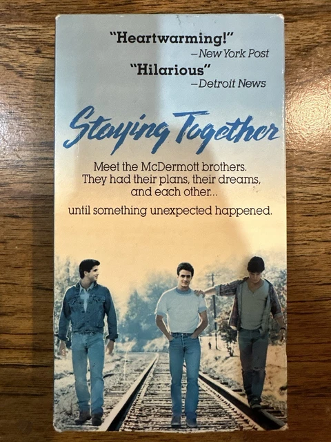 STAYING TOGETHER VHS Comedy Sean Astin Stockard Channing HBO Video 1989 ...
