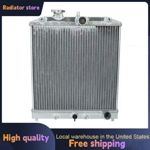 3Row 52mm Aluminum Radiator Fit 1992-2000 Honda Civic Del Sol Integtra EG EK MT