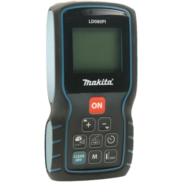 Metro Misuratore Laser di Distanza 80m MAKITA Digitale Portatile Batteria LD080P