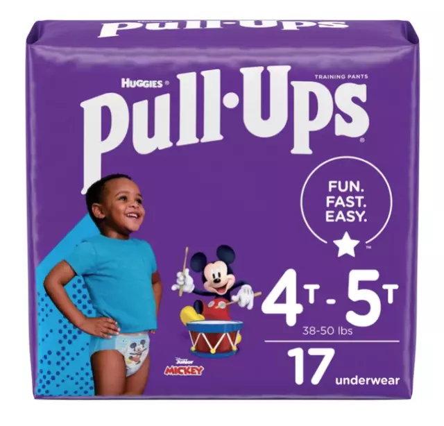 HUGGIES DISNEY MINNIE Pull-Ups Girls' Potty Training Pants, 3T-4T(32-40lbs)  19Ct $13.00 - PicClick