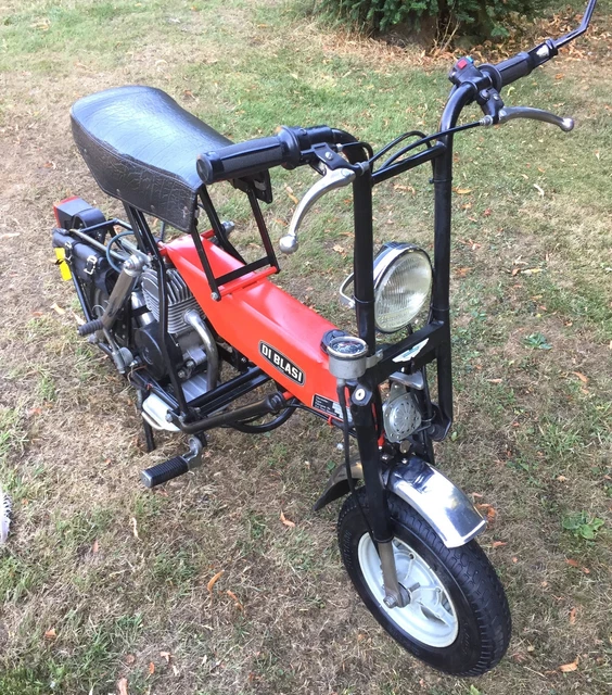 DI BLASI FOLDING moped scooter with V5 and bag 800.00 PicClick UK