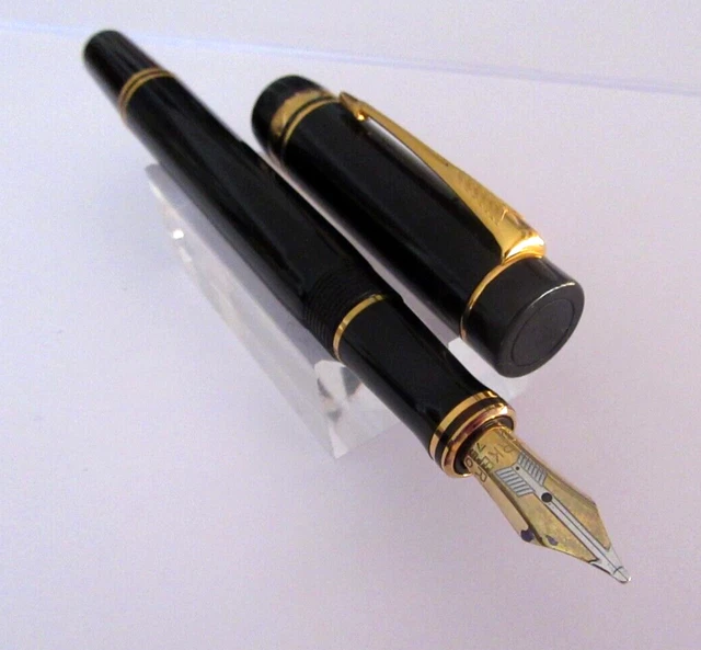 Stylo Plume Parker 35 Prestige – Plaque Or, Plume En Or N356 – État Impeccable, Occasion De Collection
