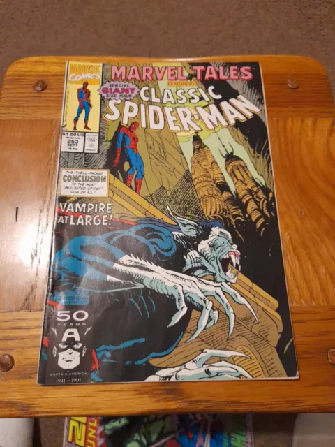 Marvel tales #253 Reprints The Amazing Spider-Man #102 Morbius