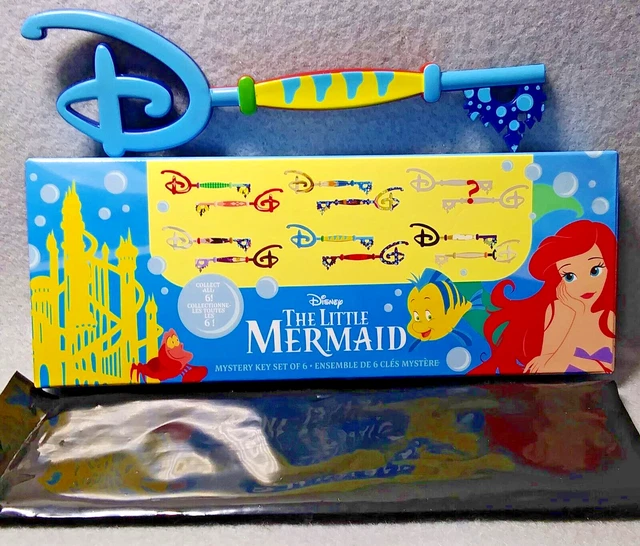 DISNEY THE LITTLE Mermaid Series Collectible Mystery Key, Flounder