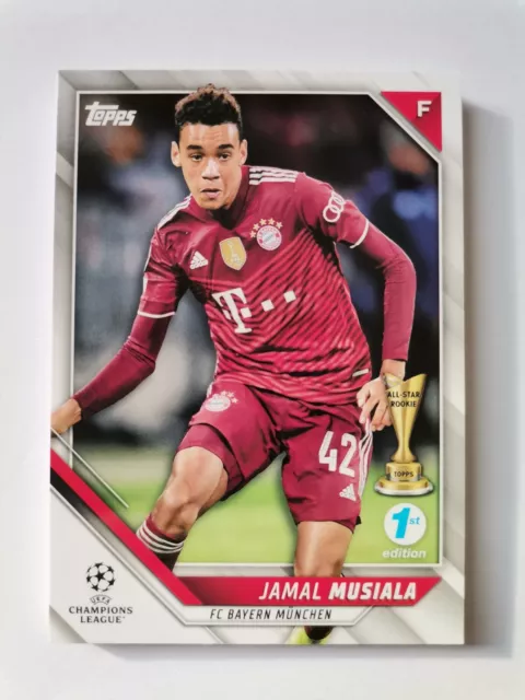 Topps UCL First Edition 2021/22 - Jamal Musiala All Star Rookie Bayern München