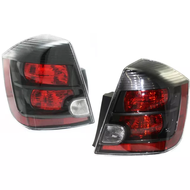 Set of 2 Tail Light For 2007-2009 Nissan Sentra SE-R LH & RH w/ Bulb(s)