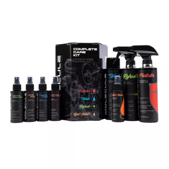 Molecule Motorcycle Racing Motorsport Super Care Kit - Cura Casco & Racewear