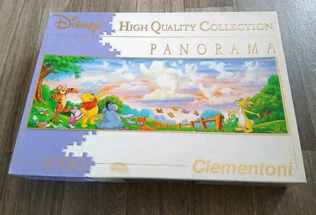 DISNEY WINNIE THE Pooh Clementoni Panorama 1000 Piece Jigsaw Puzzle £15 ...