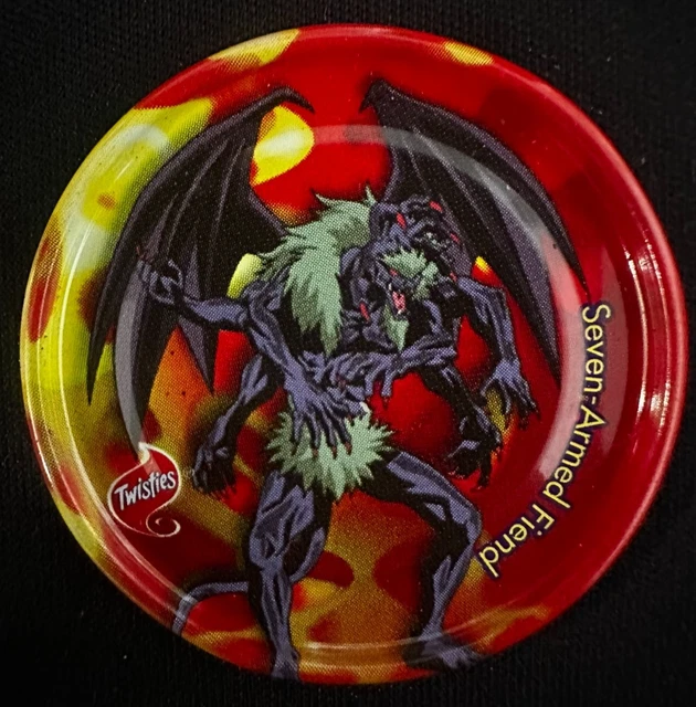 YU-GI-OH! METALIX | Seven- Armed Fiend | 55 | Tazo $3.50 - PicClick AU