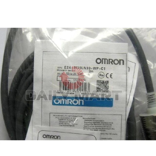 Omron E2A-M30Ln30-Wp-C1 Inductive Proximity Switch Sensor Plc Module New