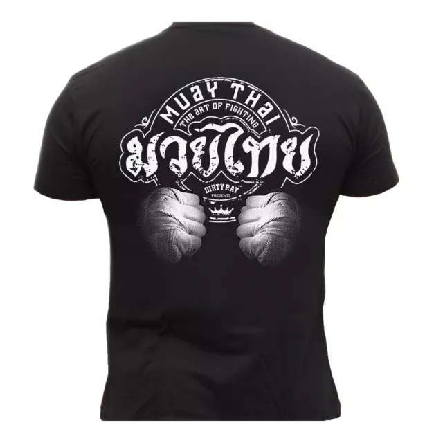Dirty Ray Muay Thai Siamese Boxing Combat Fight MMA Herren Men's T-Shirt DT5