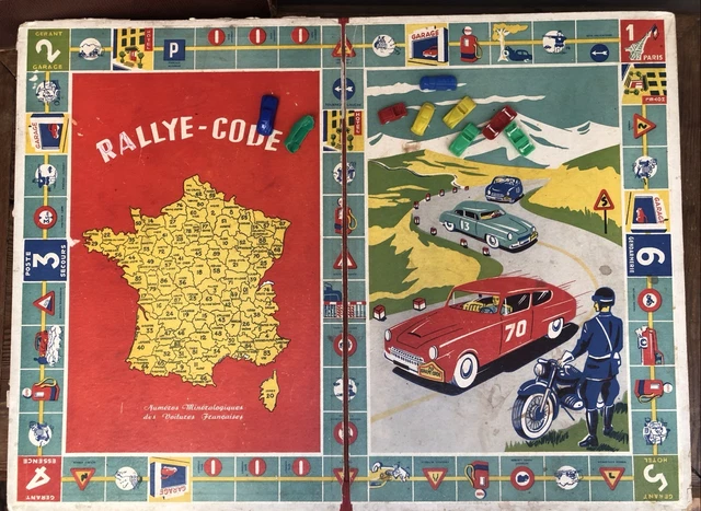 Jeu De Société Le Paris Dakar - Édition MB Thierry Sabine - Rallye Aventure - Occasion
