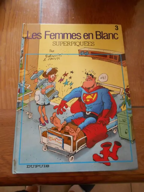 vintage bd  LES FEMMES EN BLANC  n° 3 an 1991