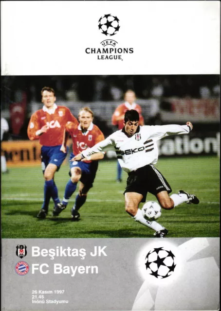 Ec I 97/98 Besiktas Istanbul - FC Bayern Monaco, 26.11.1997, Champions League