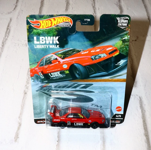 LB ER34 Super Silhouette Nissan Skyline Hotwheels Mountain